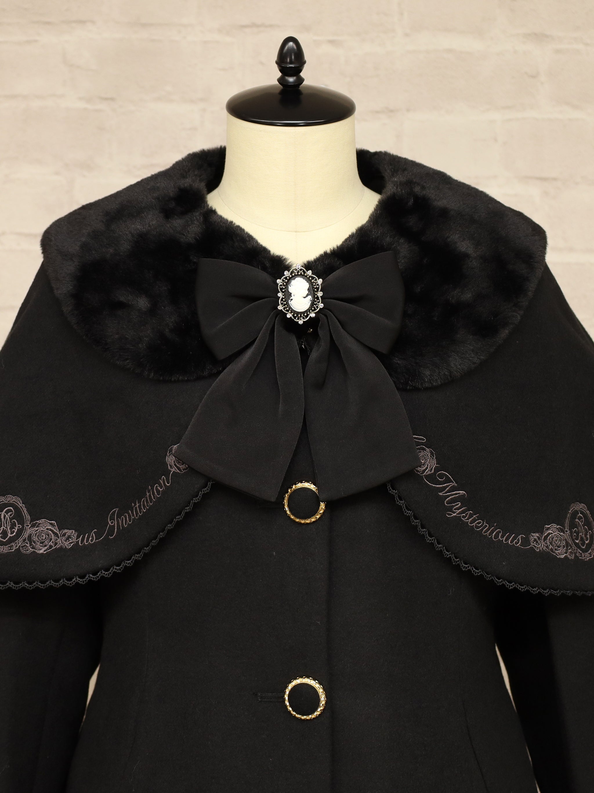 Rosette Doll ケープ付ショートコート ｜Amavel（アマベル）公式サイト