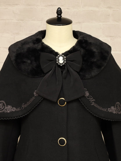 Rosette Doll ケープ付ショートコート ｜Amavel（アマベル）公式サイト