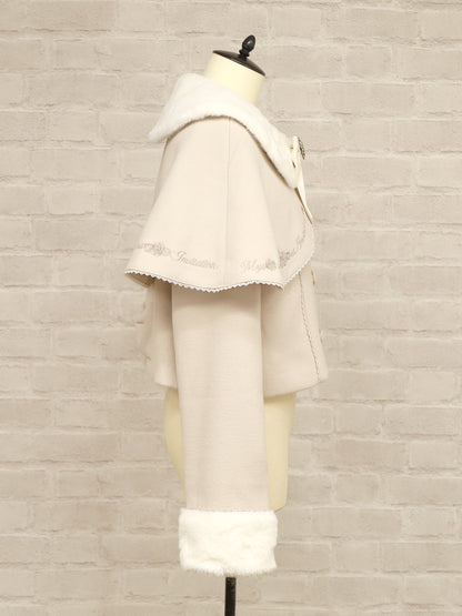 Rosette Doll ケープ付ショートコート ｜Amavel（アマベル）公式サイト