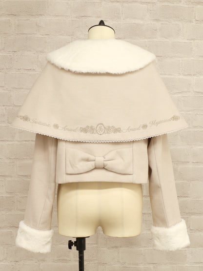 Rosette Doll ケープ付ショートコート ｜Amavel（アマベル）公式サイト