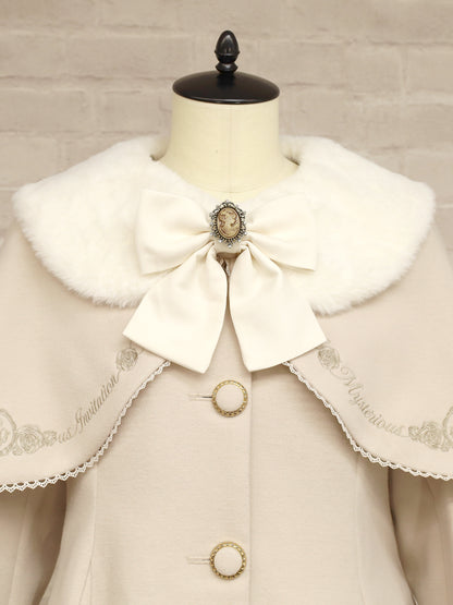 Rosette Doll ケープ付ショートコート ｜Amavel（アマベル）公式サイト