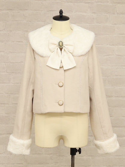 Rosette Doll ケープ付ショートコート ｜Amavel（アマベル）公式サイト