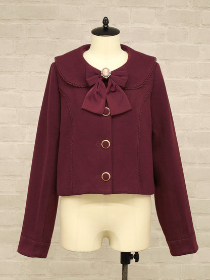 Rosette Doll ケープ付ショートコート ｜Amavel（アマベル）公式サイト