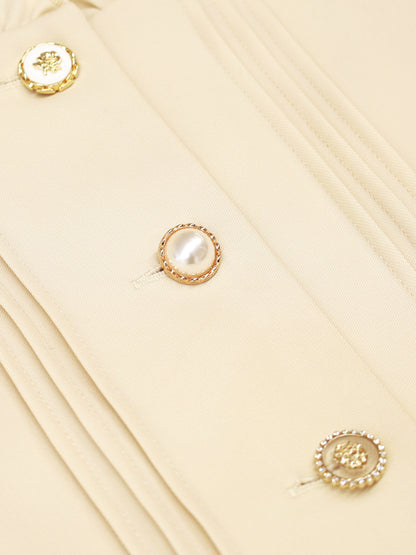 アソートボタンペプラムブラウス ｜Amavel（アマベル）公式サイト