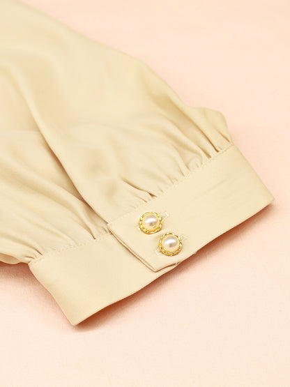 アソートボタンペプラムブラウス ｜Amavel（アマベル）公式サイト