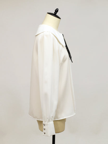 Royal checkmate ネクタイブラウス ｜Amavel（アマベル）公式サイト