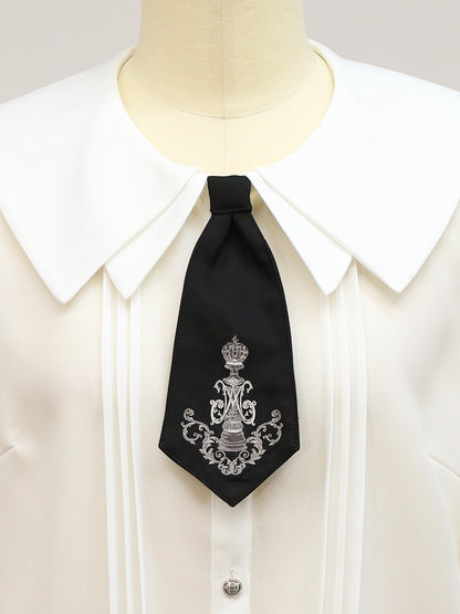 Royal checkmate ネクタイブラウス ｜Amavel（アマベル）公式サイト