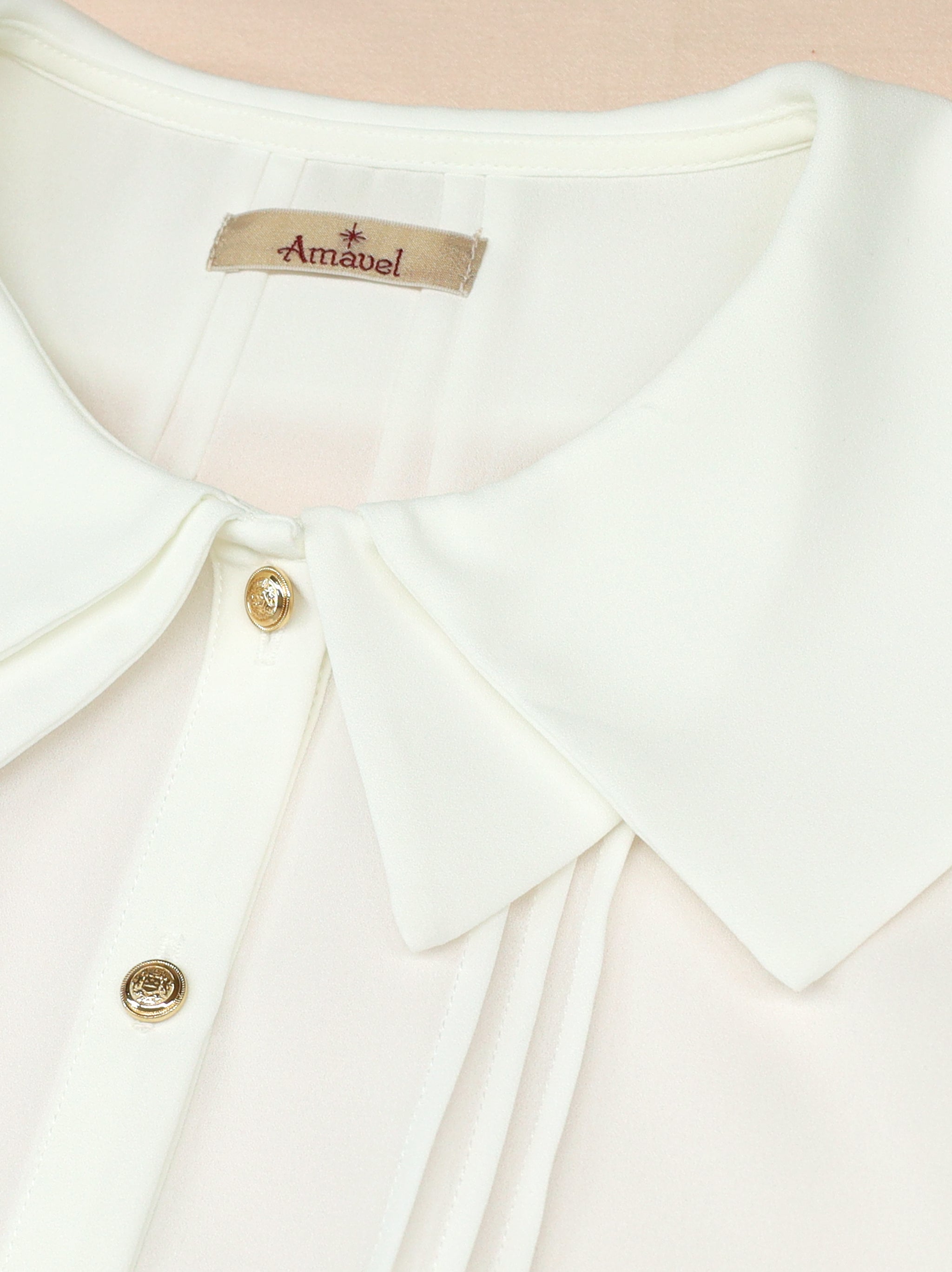 Royal checkmate ネクタイブラウス ｜Amavel（アマベル）公式サイト