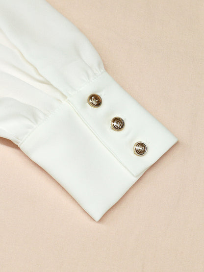 Royal checkmate ネクタイブラウス ｜Amavel（アマベル）公式サイト