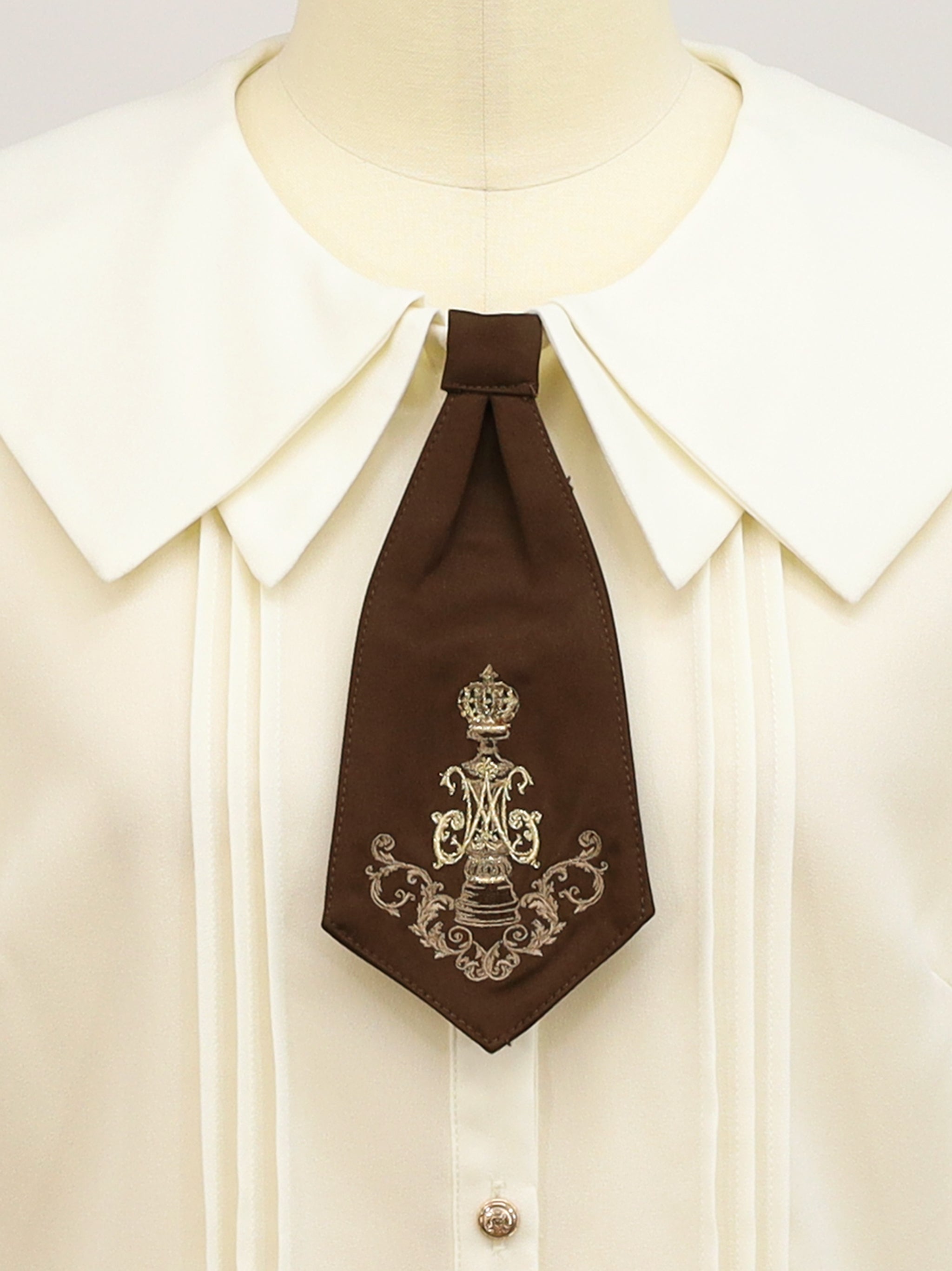 Royal checkmate ネクタイブラウス ｜Amavel（アマベル）公式サイト