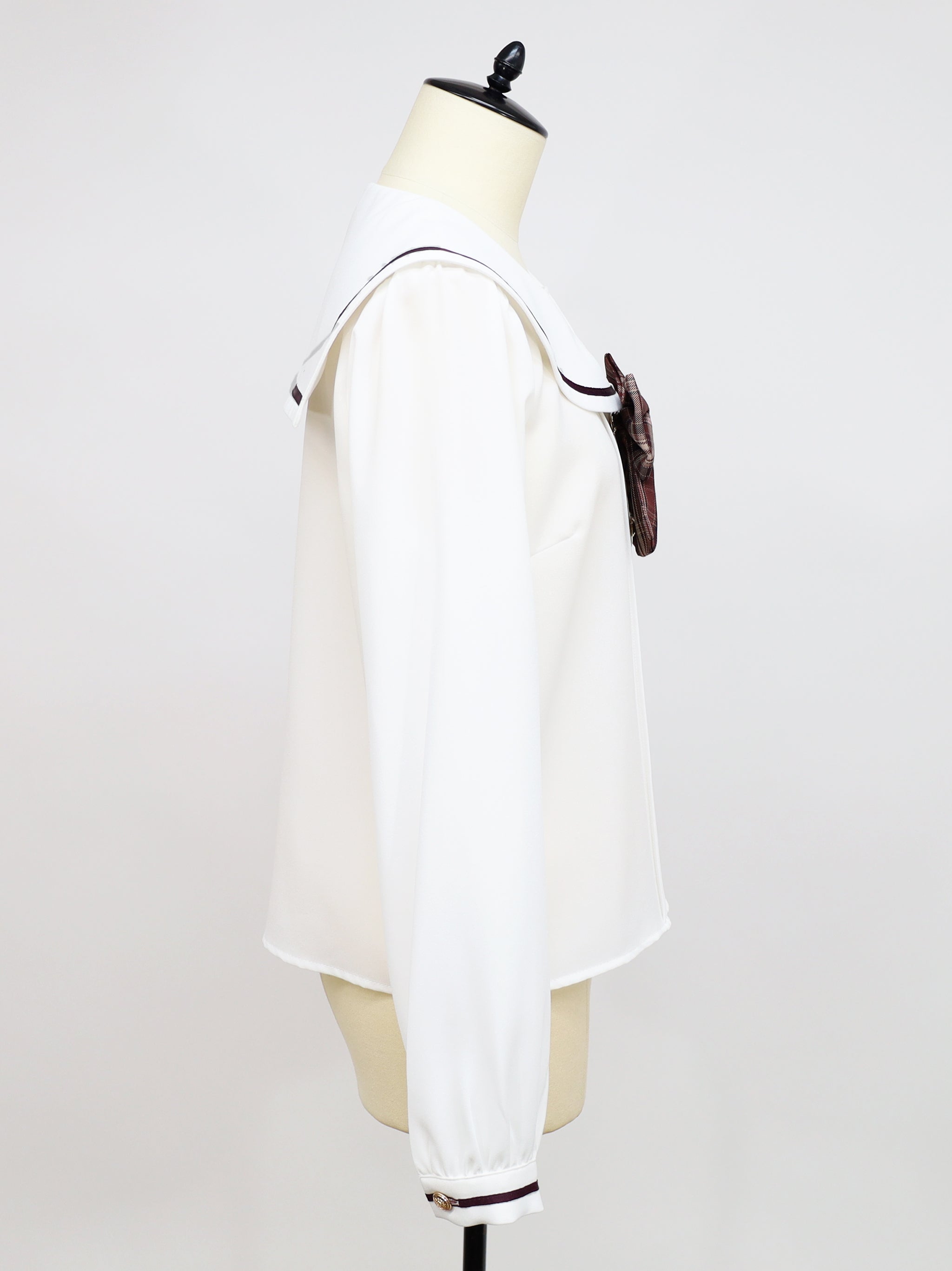 Nostalgic Check セーラーブラウス ｜Amavel（アマベル）公式サイト