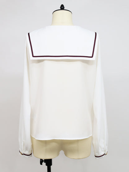 Nostalgic Check セーラーブラウス ｜Amavel（アマベル）公式サイト