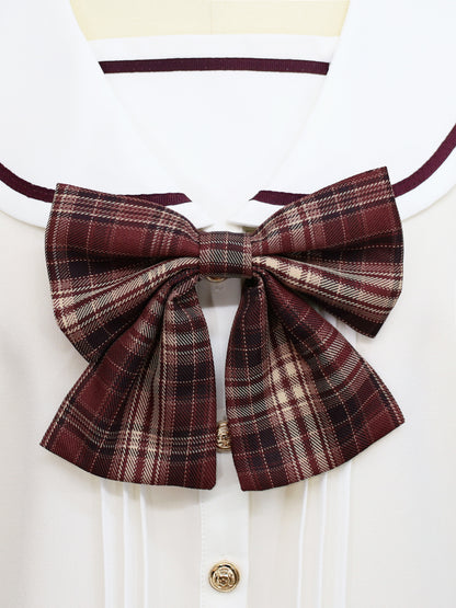 Nostalgic Check セーラーブラウス ｜Amavel（アマベル）公式サイト