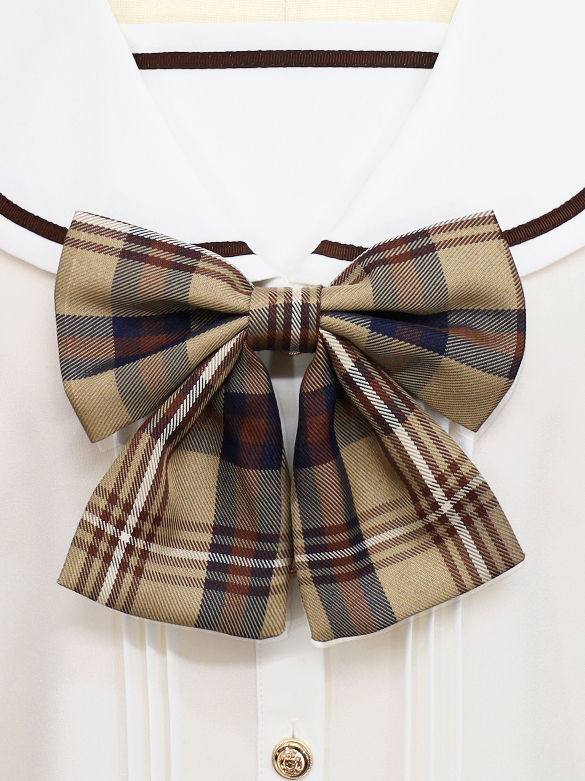 Nostalgic Check セーラーブラウス ｜Amavel（アマベル）公式サイト