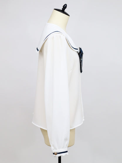 Nostalgic Check セーラーブラウス ｜Amavel（アマベル）公式サイト