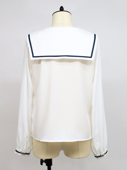 Nostalgic Check セーラーブラウス ｜Amavel（アマベル）公式サイト