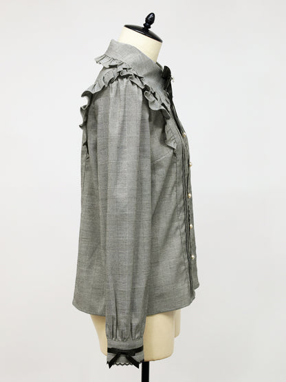 ハートビジューリボンブラウス ｜Amavel（アマベル）公式サイト