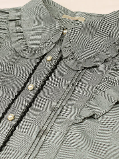 ハートビジューリボンブラウス ｜Amavel（アマベル）公式サイト