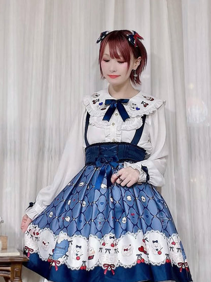 Sweet Whip フリルブラウス ネイビー（Navy） FREE ｜Amavel（アマベル）公式サイト