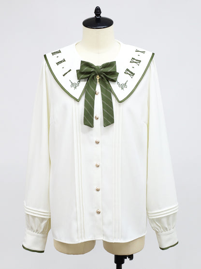 Antique Clock ブラウス カーキ（Khaki） FREE ｜Amavel（アマベル）公式サイト