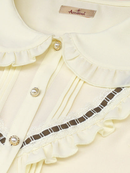 Classical Ladder Lace ブラウス ｜Amavel（アマベル）公式サイト