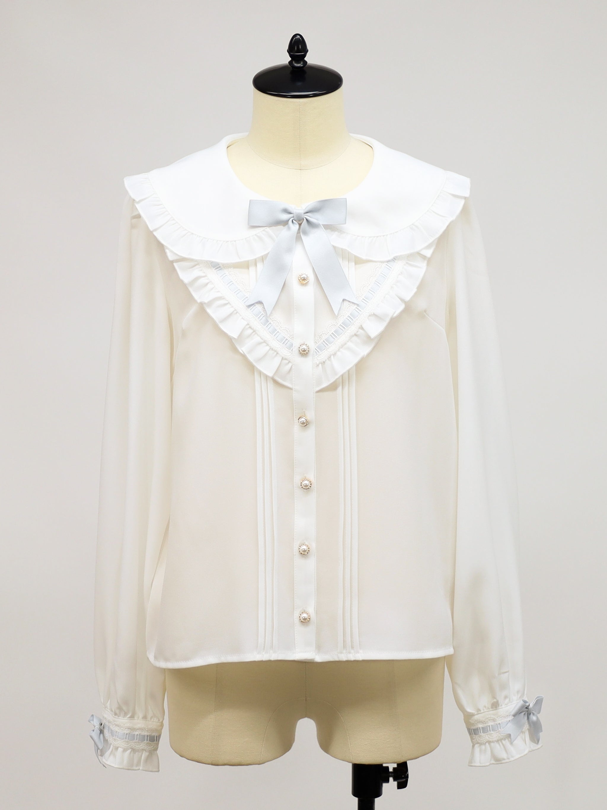 メンバーズセール対象】Classical Ladder Lace ブラウス – Amavel