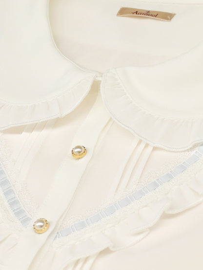 Classical Ladder Lace ブラウス ｜Amavel（アマベル）公式サイト