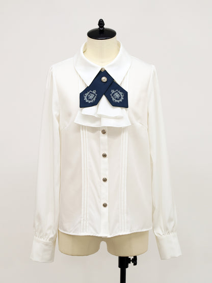 Noble Apprentice クロスタイブラウス ネイビー（Navy） FREE ｜Amavel（アマベル）公式サイト