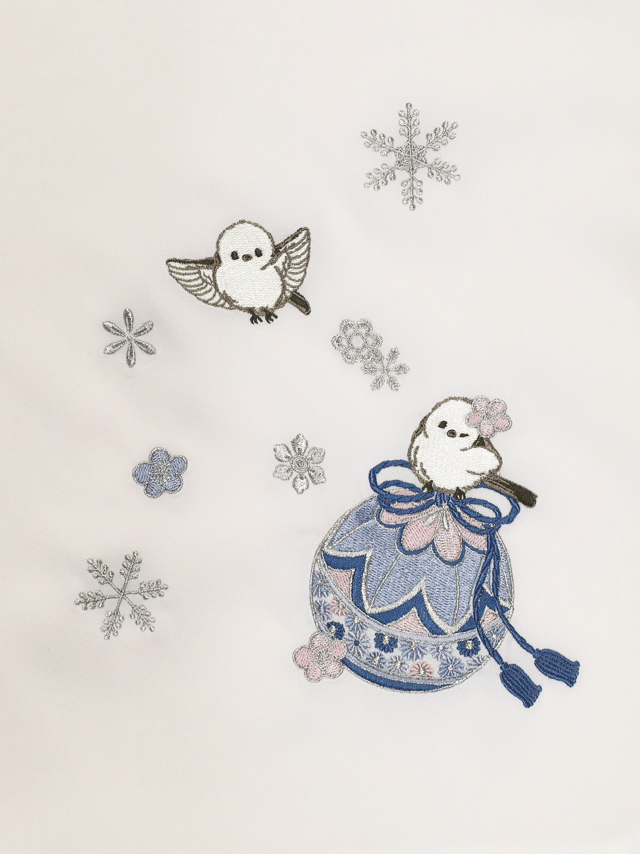 手まり遊びとシマエナガ 和風ブラウス ｜Amavel（アマベル）公式サイト