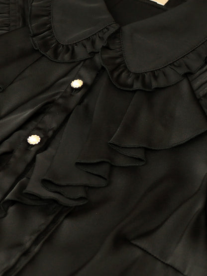 Antique Doll カスケードフリルブラウス ｜Amavel（アマベル）公式サイト