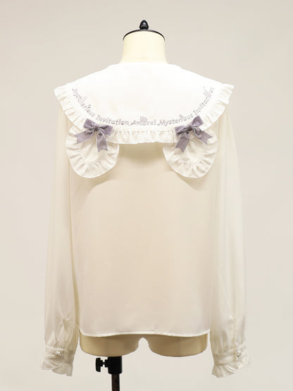 Mysterious Cat ブラウス グレー（Gray） FREE ｜Amavel（アマベル）公式サイト