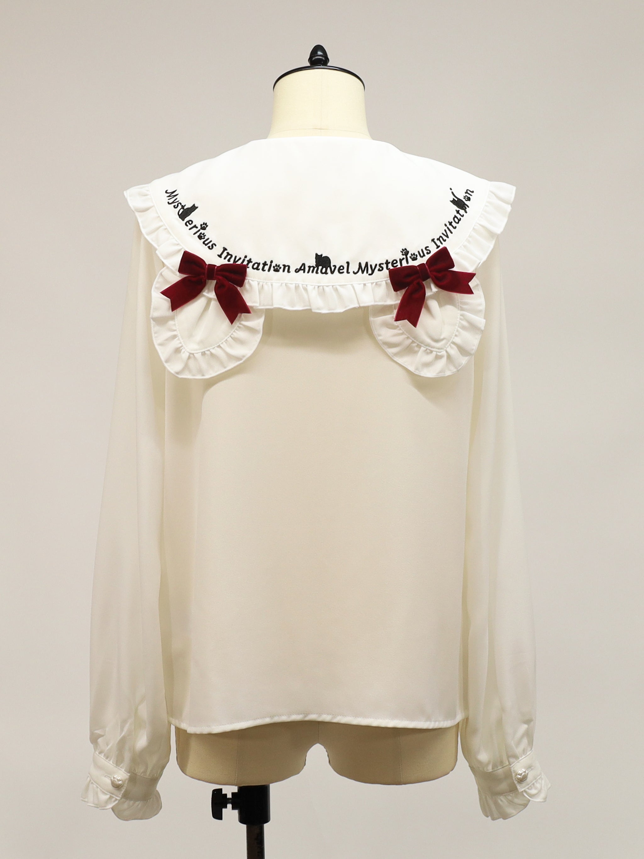 難あり　アマベル Amavel 音符刺繍　ジャケット　スカート　ブラウス　セット New Item* 音符刺繍ジャンスカ＆バイオリン刺繍ブラウス