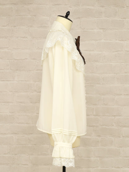 Rosette Doll クラシカルブラウス ｜Amavel（アマベル）公式サイト