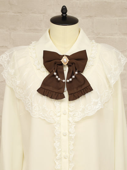 Rosette Doll クラシカルブラウス ｜Amavel（アマベル）公式サイト