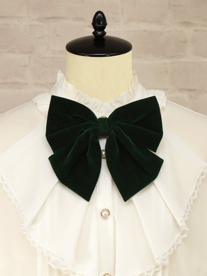 Velvet Ribbonラッフルブラウス ｜Amavel（アマベル）公式サイト