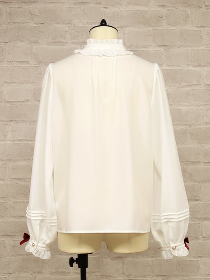 Velvet Ribbonラッフルブラウス ｜Amavel（アマベル）公式サイト