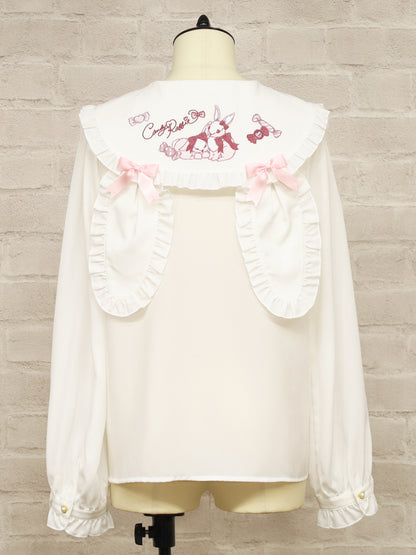 Candy Rabbit リボンブラウス ピンク（Pink） FREE ｜Amavel（アマベル）公式サイト