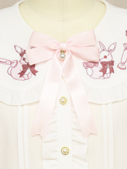 Candy Rabbit リボンブラウス ｜Amavel（アマベル）公式サイト