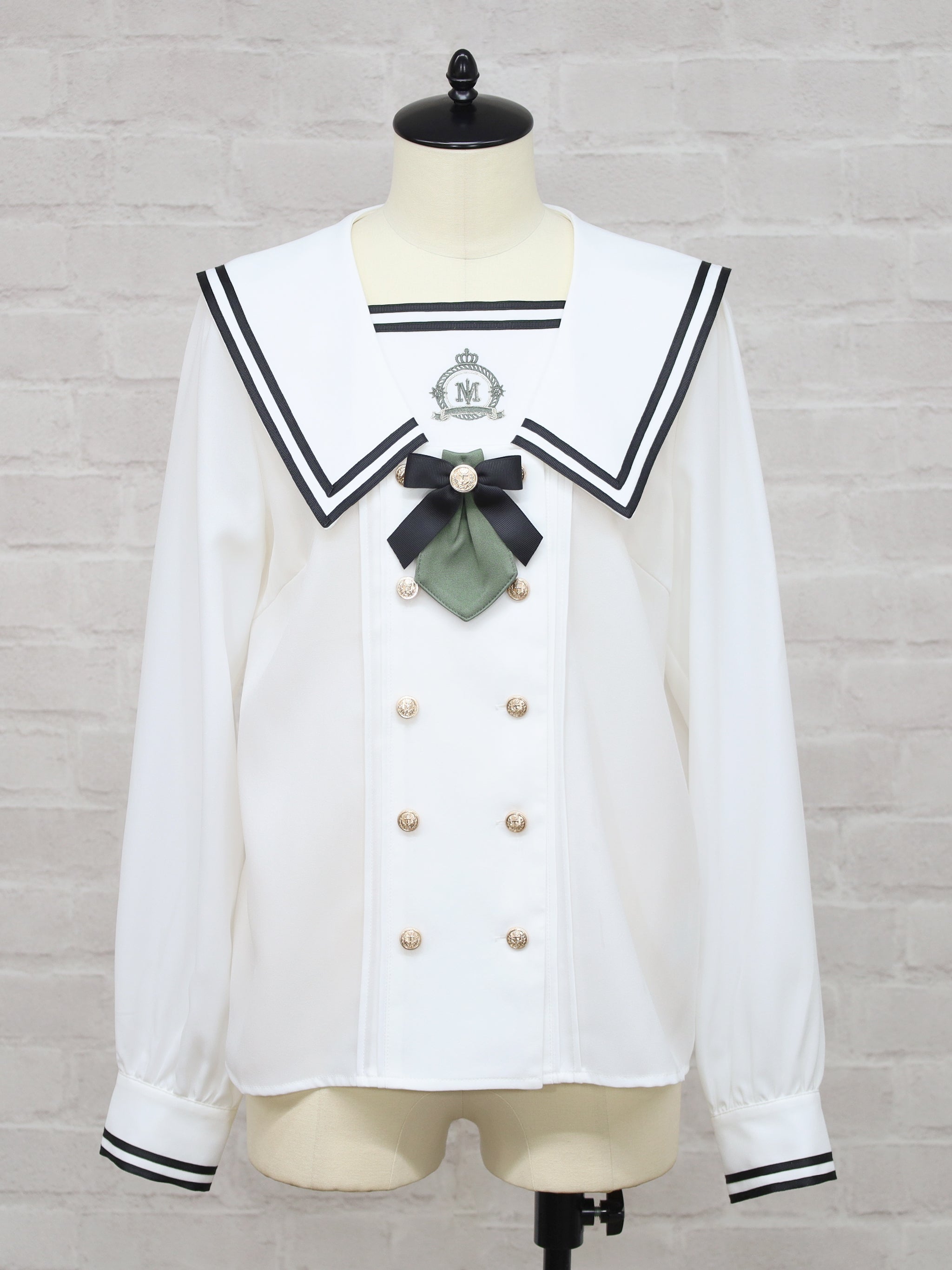 Mysterious Marine セーラーブラウス ブラック（Black） FREE ｜Amavel（アマベル）公式サイト