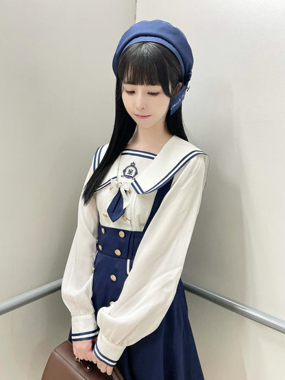 Mysterious Marine セーラーブラウス ネイビー（Navy） FREE ｜Amavel（アマベル）公式サイト