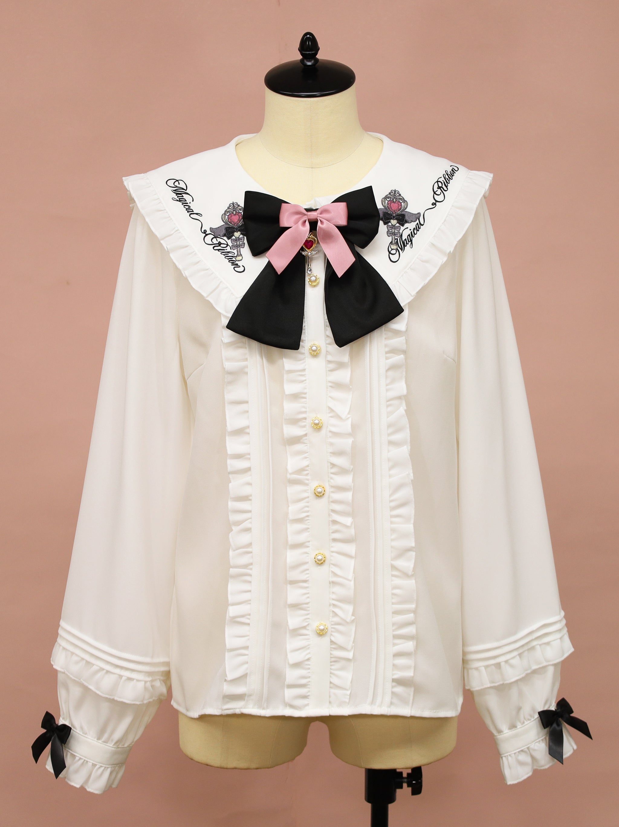 Magical Ribbon フリルブラウス – Amavel（アマベル）公式サイト