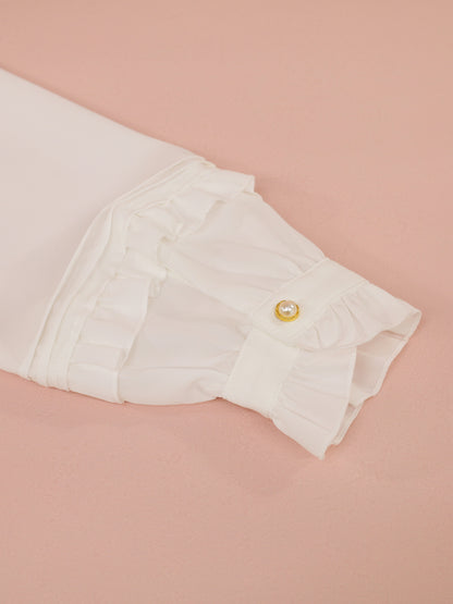 Magical Ribbon フリルブラウス ｜Amavel（アマベル）公式サイト