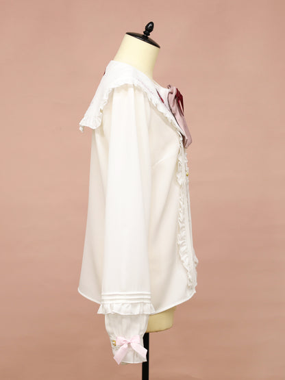 Magical Ribbon フリルブラウス ｜Amavel（アマベル）公式サイト