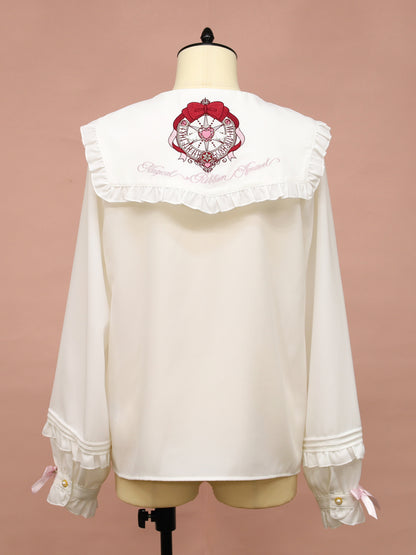 Magical Ribbon フリルブラウス ｜Amavel（アマベル）公式サイト