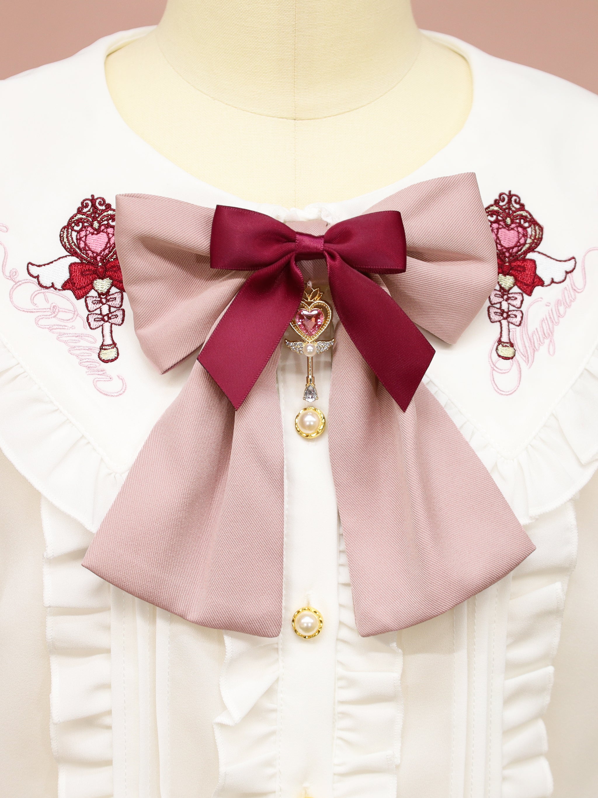 Magical Ribbon フリルブラウス ｜Amavel（アマベル）公式サイト