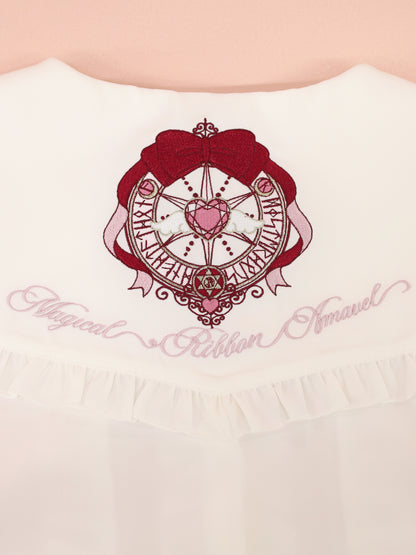 Magical Ribbon フリルブラウス ｜Amavel（アマベル）公式サイト