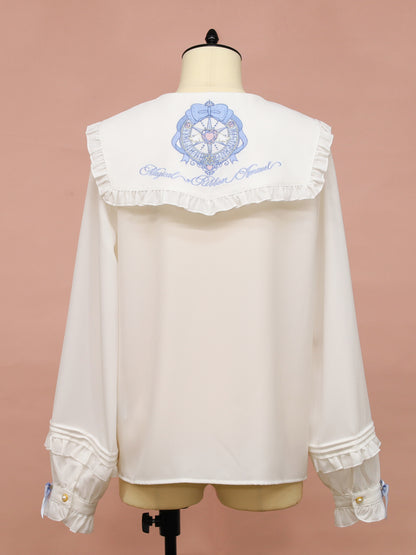 Magical Ribbon フリルブラウス ｜Amavel（アマベル）公式サイト