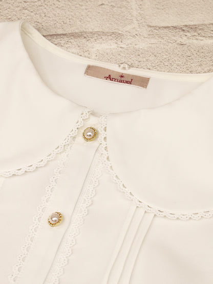 Étoile Tweed ファーティペットブラウス ｜Amavel（アマベル）公式サイト