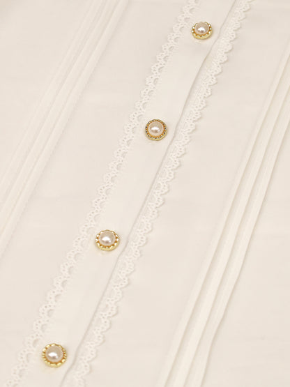 Étoile Tweed ファーティペットブラウス ｜Amavel（アマベル）公式サイト