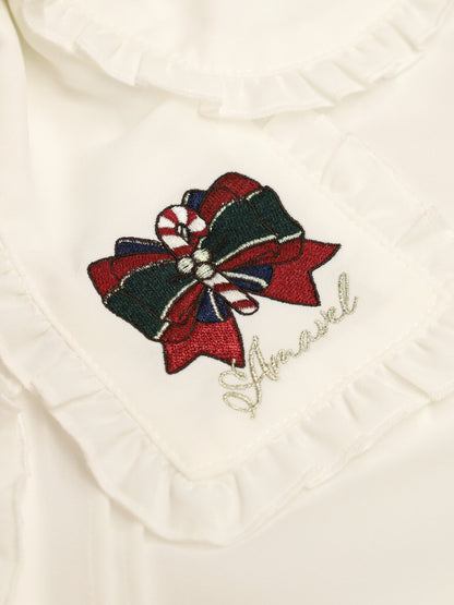 Holy Night Bear リボンブラウス ｜Amavel（アマベル）公式サイト